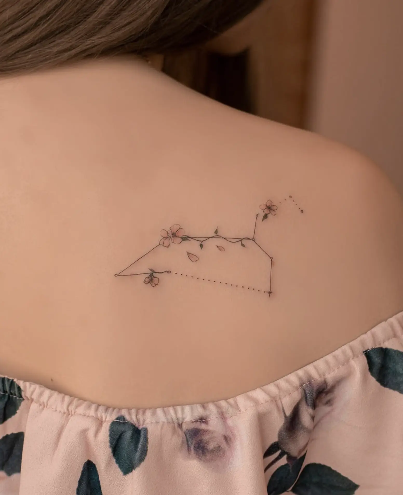 single needle tattoo